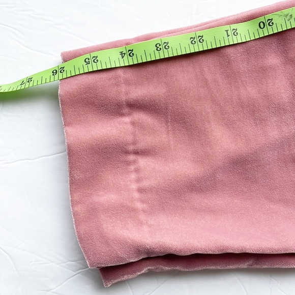 J Crew Pink Velvet Pants Size 0 - Picture 6 of 14